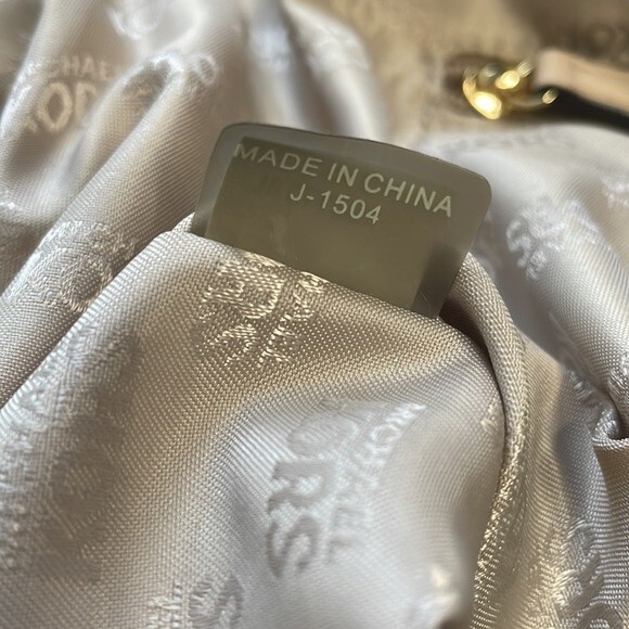 Michael Kors Bright Yellow Handbag Tote Purse - Picture 8 of 9